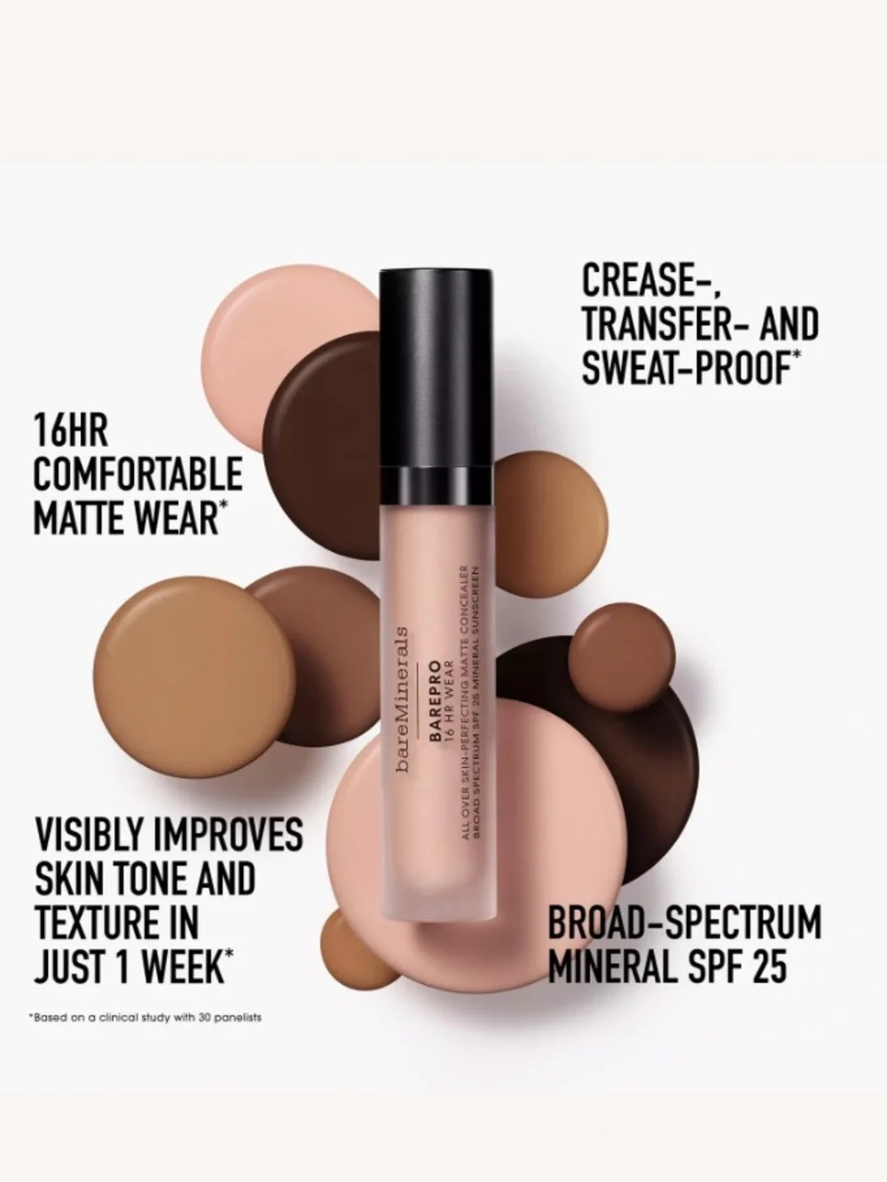 Bareminerals Bare Pro 16 Hr Wear Concealer Light Neutral 200 BNIB